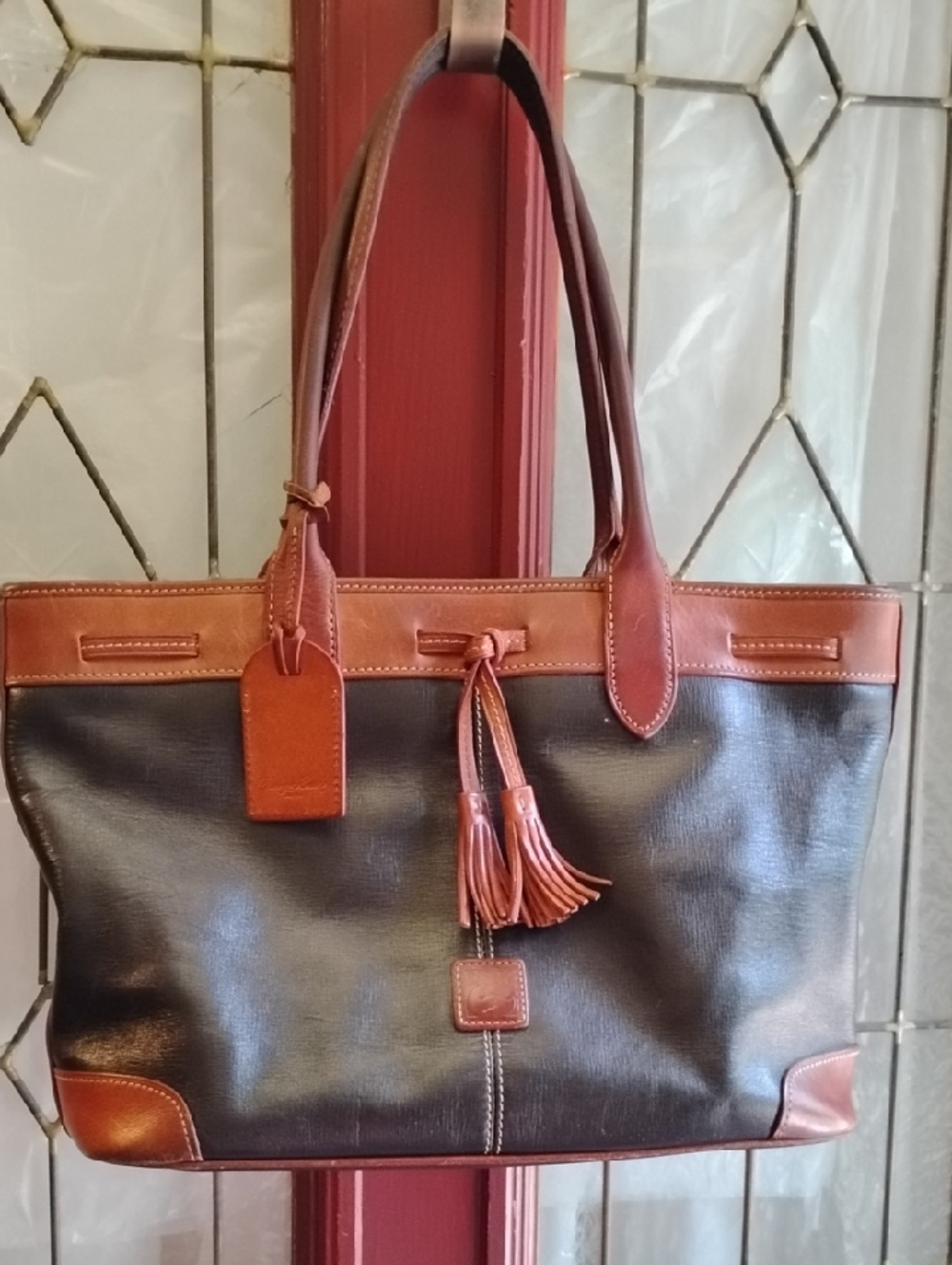 Vintage Dooney+Burke Large Shoulder Bag Purse
